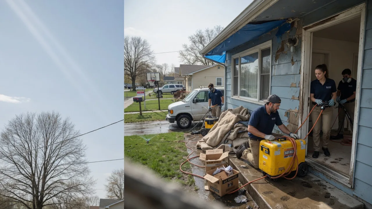 Basement Flood Cleanup in Waxahachie, TX near me